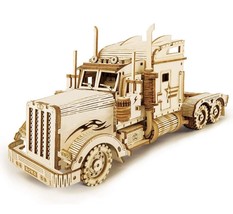ROBOTIME 3D Wooden Puzzle Adults-Mechanical Car Model Kits-Brain Teaser Puzzles- - £29.78 GBP
