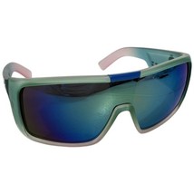 Transparent Green Blue Dragon Shield Sunglasses Future Tech 1 Lens Snowb... - $746.35 MXN
