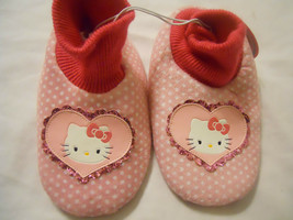 Hello Kitty Girls Slippers Toddlers Kids Pink Children&#39;s  - £7.84 GBP
