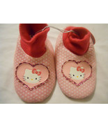 Hello Kitty Girls Slippers Toddlers Kids Pink Children&#39;s  - £7.83 GBP