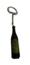 Vintage old Keyring plastic Toy Mini Guinness Stout Beer Bottle EMPTY  - £6.97 GBP