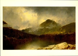 Art Postcard -JOHN Frederick Kensett -A Showery DAY-LAKE GEORGE-BKA - £1.57 GBP