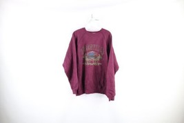 Vtg 90s Streetwear Mens XL Faded Spell Out Greenville New York Sweatshirt USA - £47.44 GBP
