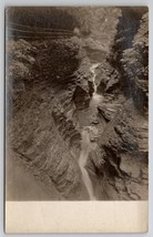 RPPC Looking Down Into The Gorge Natural Wonders Real Photo Postcard B46 - $11.95
