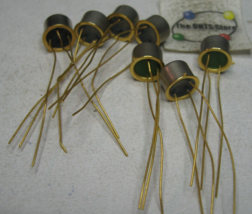 Assorted Vintage Transistor Grab-Bag NPN TO-38 Case - NOS Qty 7 - $5.69