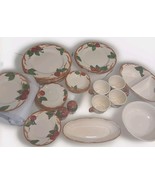Vintage 1950s? FRANCISCAN USA Apple Dinnerware &amp; Serving Pieces Total 32... - $3,883.91 MXN