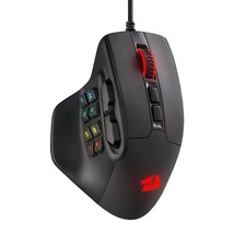 Redragon M811 Aatrox MMO Gaming Mouse, 15 Programmable Buttons Wired RGB... - $64.99