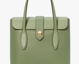 Kate Spade Essential NS Army Green Leather Tote Bag PXR00270 Satchel NWT... - £109.50 GBP