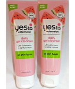 2 Pack Yes To Watermelon Facial Cleanser Light Hydration 4 Oz. Each  - $19.95