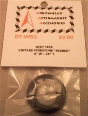 Scale Detail Accessories / Resin Dirt Racing Tire - Vintage Firestone &quot;R... - $2.00