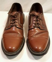 Vintage SEARS &quot;KF&quot; Shoes Grained Leather Men Style #74386 -11 D / Dress Shoes - £18.72 GBP