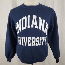 Indiana University Vintage Russell Athletic Sweatshirt Adult Small Blue ... - $23.99