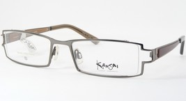 KANSAI YAMAMOTO KY-3083 Brillant Gunmetal Rare Unique Lunettes 53-19-137mm Japon - £103.83 GBP