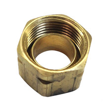 Uflex Brass Compression Nut w Sleeve #61CA-6 - £14.49 GBP