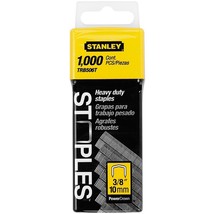 Stanley TRB506T 3/8&#39;&#39; Narrow Crown Staples (1000 ct Pack) - £6.35 GBP