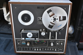 Akai X-1810D Reel To Reel PLAYER- Motor WORKS-AS IS- For Restoration 516C2 2-24 - £196.93 GBP