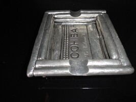 Heavy Metal Cigar Ashtray Measures 5.75" L x 5.25" W Weighs 3.69 # Made in USA image 11