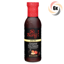 6x Bottles House Of Tsang General Tso Stir Fry Sauce | Gluten Free | 12.6oz - £37.42 GBP