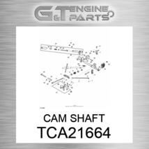 TCA21664 Cam Shaft Fits John Deere (New Oem) - £96.89 GBP