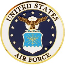 United States Air Force Logo Medallion 4&quot; - £15.73 GBP