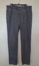 Peter Millar Mens 36 x 35 Dark Gray Corduroy Straight Leg Pants - $31.30