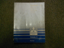 1989 MITSUBISHI Sigma V6 Service Shop Manual Volume 2 Electrical FACTORY... - $10.39