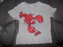 Circo Gray Lots&#39;A Lobster Short Sleeve Shirt Size 18 Months EUC - £8.59 GBP