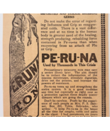1923 Peruna Influenza Quack Medicine Advertisement Medical Grip Vintage ... - $367.32 MXN