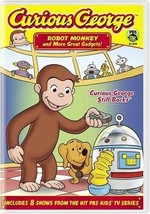 Curious George: Robot Monkey And More Great Gadgets!-DVD-TESTED-RARE-SHIPS N 24 - £6.29 GBP