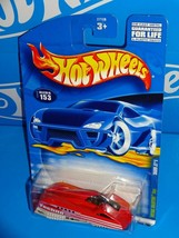 Hot Wheels 2000 Virtual Collection #153 Shadow Jet II Red w 5DOTs Unpainted Base - £1.54 GBP