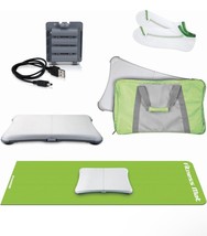 DreamGEAR 5-in-1 Fitness Bundle for Nintendo Wii Fit travel bag mat batt... - $73.28