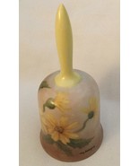 WEST GERMANY  BELL PORCELAIN DAISY FLOWER Signed CHIP SCHARPING FAB RING HP ART