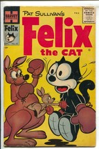 Felix The Cat #63 1955- Harvey-Kangaroo boxing cover-&quot;Fearless Fosdick&quot; by Al... - £48.18 GBP