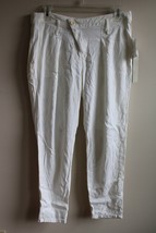 NWD Rich &amp; Skinny 25 Aged White Gwen Ankle Crop Tencel Pants $165 - £23.50 GBP