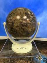 Hammond Antique Style Mini Globe~Desk Decor~Swivel &amp; Tilt 4&quot; Diameter, 5&quot;H~Map - £9.48 GBP