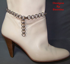 Boot Chain Anklet in Stainless Steel - $38.00