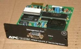 APC UPS AP9608 Call-UPS II Remote Management Serial Port Module Card - $25.00