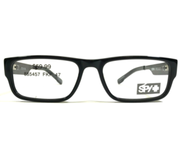 Spy+ Eyeglasses Frames REGGIE M1E Black Gunmetal Grey Rectangular 47-15-135 - £23.25 GBP