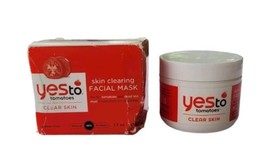 Yes To Tomatoes, Skin Clearing Facial Mask, 1.7 oz Acne Clear Skin   - £8.54 GBP