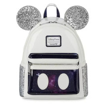 Disney Parks Loungefly 50th Mickey Mouse Space Mountain Mini Backpack - £119.74 GBP