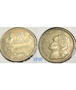 FRANCE 20 FRANCS 1950   - £2.35 GBP