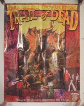 And You Will Know Us By The Trail Of Dead Poster Promo 17x22 Elephant Warfare - £21.13 GBP