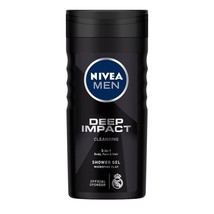 Nivea Men Deep Impact Cleansing Shower Gel, 250 ml (Free shipping worldwide) - £20.01 GBP