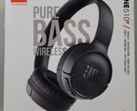 JBL JBLT510BTBLKAM Tune 510BT Wireless Black On-Ear Headphones - £27.37 GBP