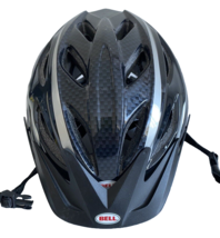 Bell Sports Rig Polycarbonate Bicycle Helmet Adults One Size Black White Stripe - £13.93 GBP