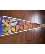 Vintage MLB San Diego Padres Logo MLB Pennant Banner Wincraft Made USA b... - £14.20 GBP