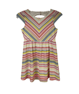 Jessica Simpson Girls Multicolor Herringbone Striped Hacci Amalia Dress ... - £13.46 GBP