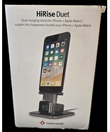HiRise Duet Dual Charging Stand For IPhone + Apple Watch Twelve South - $53.21 CAD