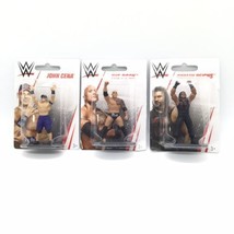 WWE 3&quot; Figurine John Cena, Finn Balor, The Rock, and Roman Reigns 7.62 cm - £19.01 GBP