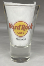 Hard Rock Cafe Toronto Flared Tall Shot Glass 4.25&quot; Tall 6oz Dessert Glass - £8.38 GBP
